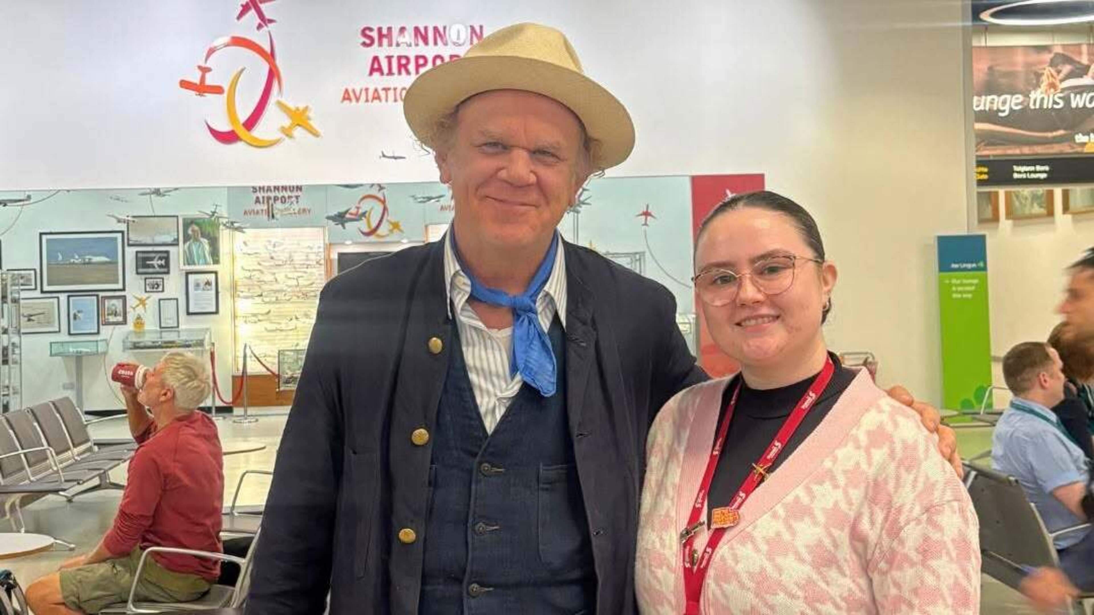 Step Brothers and Walk Hard star spotted travelling through Shannon Airport